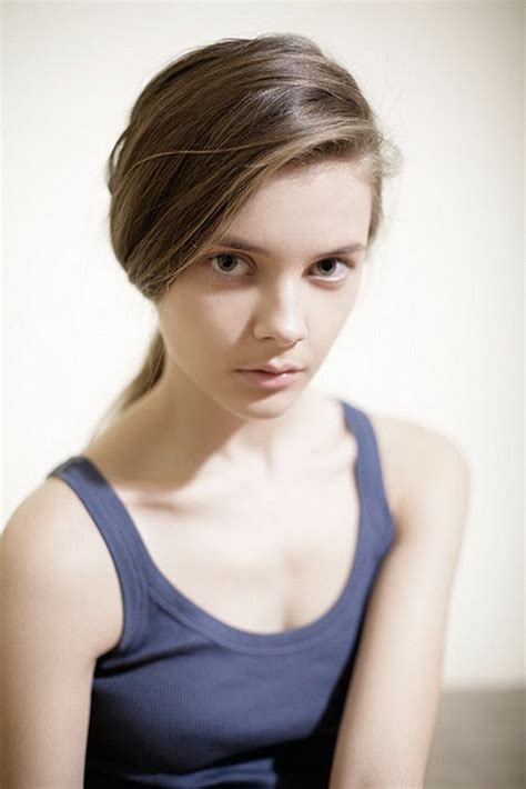 Alisa Bachurina Beauty Beautiful Face Model Polaroids