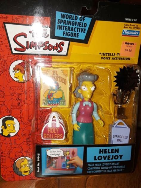 The Simpsons Series 13 Action Figure Helen Lovejoy For Sale Online Ebay