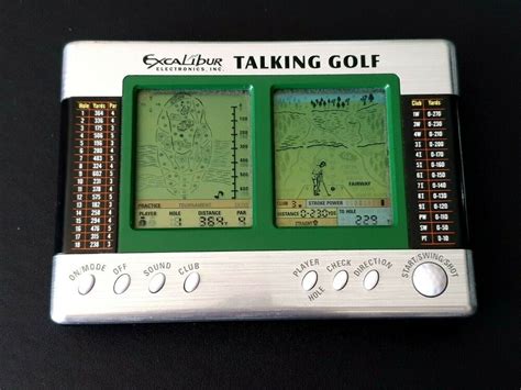 Electronic Lcd Handheld Talking Golf Game Handheld Golf Game Lcd