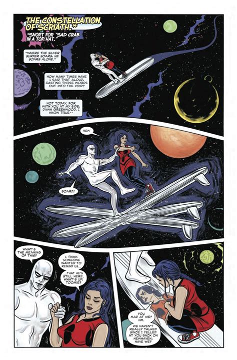 Exclusive Preview Silver Surfer 13 13th Dimension Comics Creators