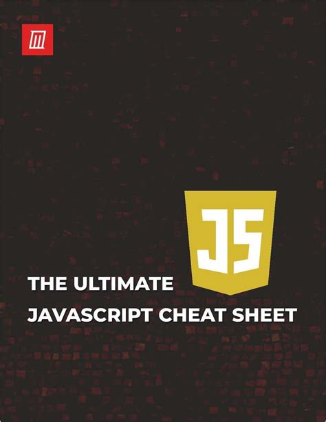 The Ultimate Javascript Cheat Sheet Master All Things Javascript With