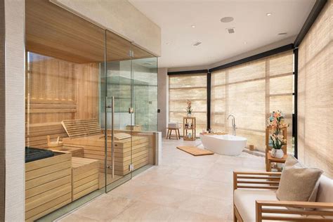 Sauna Brings Wellness And Relaxation To Luxury Home Spa In 2021 Home