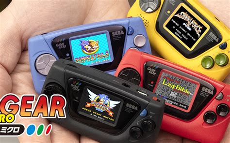 Sega Reveals The Stunning Game Gear Micro For Its 60th Anniversary