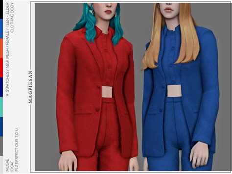 Sims 4 Women Suit