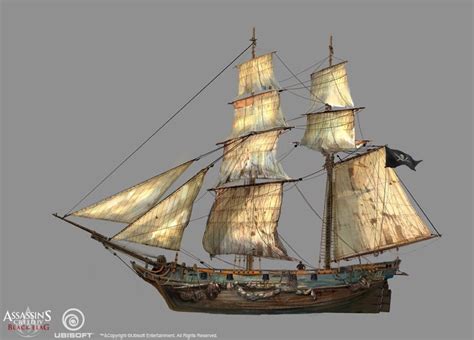 Assassin S Creed Iv Black Flag Ship Concept Design By Kobempire