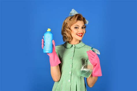Cleanup Cleaning Services Wife Gender Stock Image Image Of