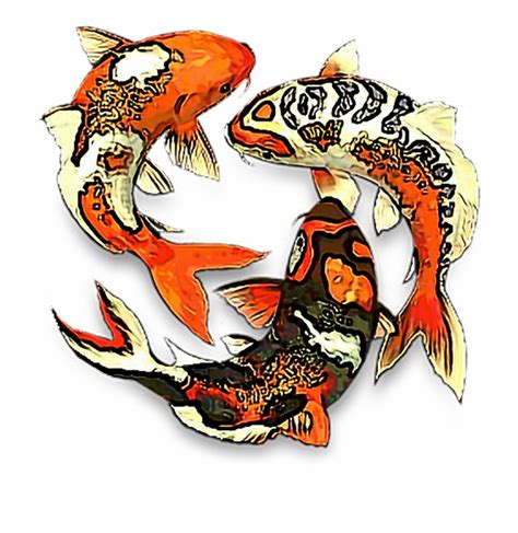 Koifish Aesthetic Koi Fish Fishes Fishbowl Water Fishes Clip Art Library