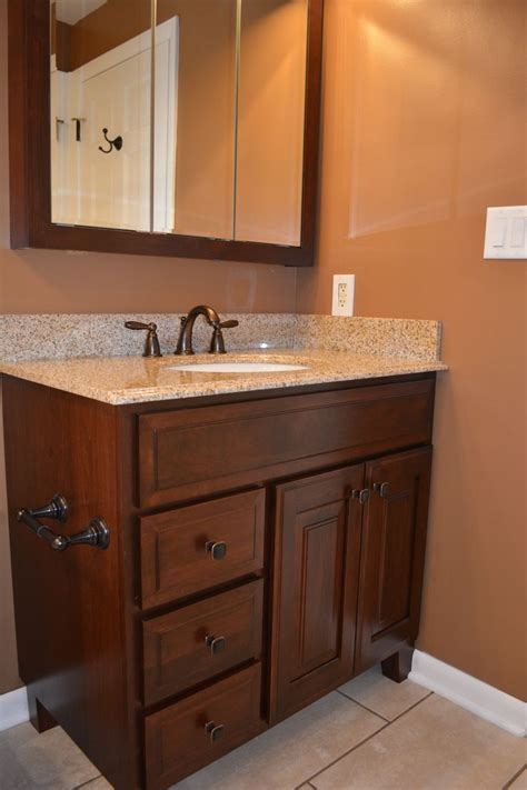 Kitchen cabinets from in bertch cabinets rated and reviewed. Bertch 36" vanity (with optional legs) and matching tri ...
