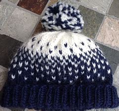 Free knitting patterns for all levels. Ravelry: Lopi Snowfall Hat pattern by Joan Janes