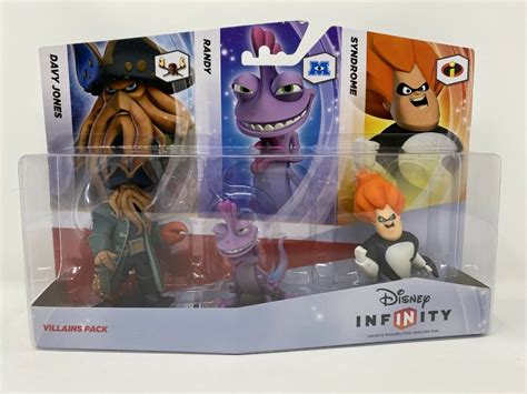 Brand New Disney Infinity Villains 3 Pack Davy Jones Randy Syndrome Ebay