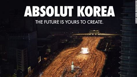 South Koreans Slam Absolut Vodka For Ad Featuring Nationwide Protests