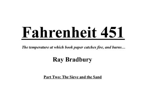Fahrenheit 451 Quotes With Page Numbers - Fahrenheit 451 Important Quotes With Page Numbers. QuotesGram