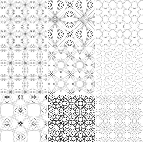 18 Line Pattern Design Vector Images Simple Line Design Patterns