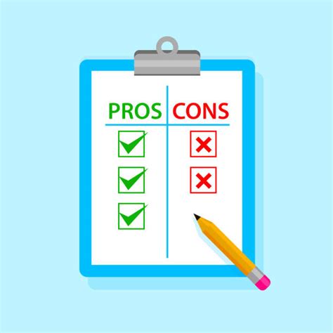 Best Pros And Cons Illustrations Royalty Free Vector Graphics And Clip
