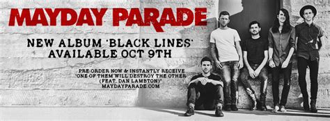 Review Mayday Parade Black Lines New Transcendence
