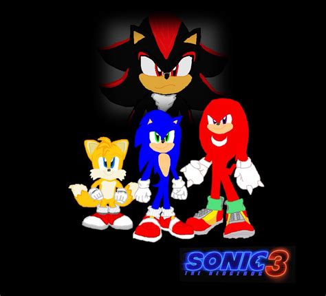 Steven Morgan On Twitter Sonic The Hedgehog 3 Flim Team Sonic Vs