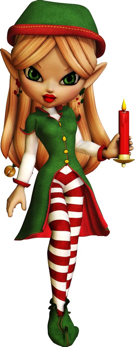 Christmas Clipart Elves Cute Png Download Full Size Clipart 94060