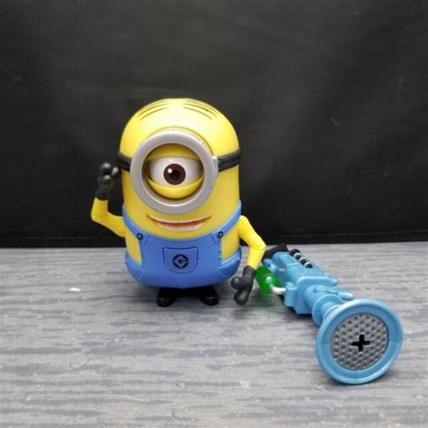 Minion Stuart Blinking Toy With Fart Dart Launcher Ebay