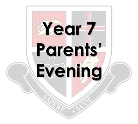 Year 7 Parents Evening Durham Johnston School