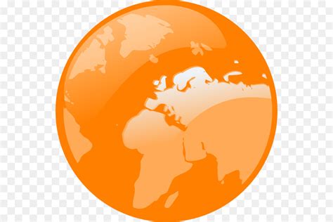 Clipart Globe Orange Clipart Globe Orange Transparent Free For