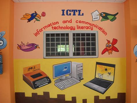 Pelukis Mural Shah Alam Mural Teknologi Maklumat Ict