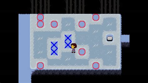 Undertale Ice Puzzle Solution Youtube
