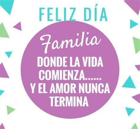 Feliz Día De La Familia Con Frases Imágenes Bonitas Gratis
