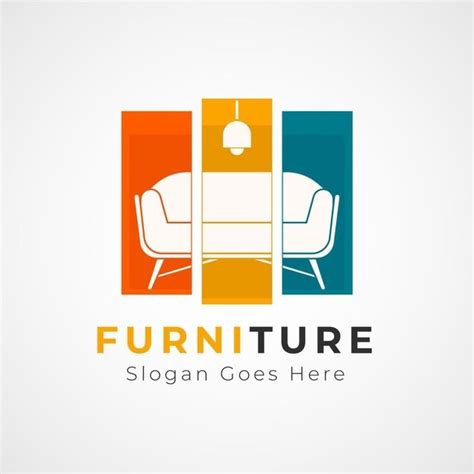 Furniture Logo Template Design Free Vector Freepik Freevector Logo