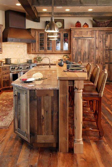 40 Warm Cozy Rustic Kitchen Designs For Your Cabin Besthomish