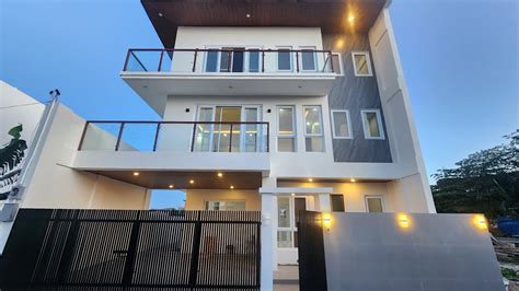3 Storey Modern Contemporary House And Lot In Greenwoods Executive