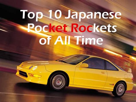 The Top Japanese Pocket Rockets Of All Time