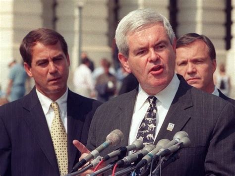 On The Hill Gingrich Made Friends And Enemies Wbur News