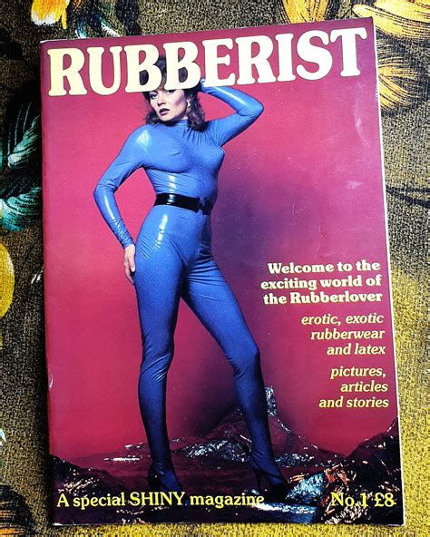 Vintage Fetish Magazine Rubberist No Latex Rubber Pvc Kinky Etsy