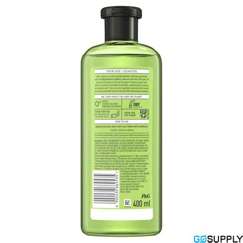 Herbal Essences Biorenew Potent Aloe Eucalyptus Shampoo 400ml
