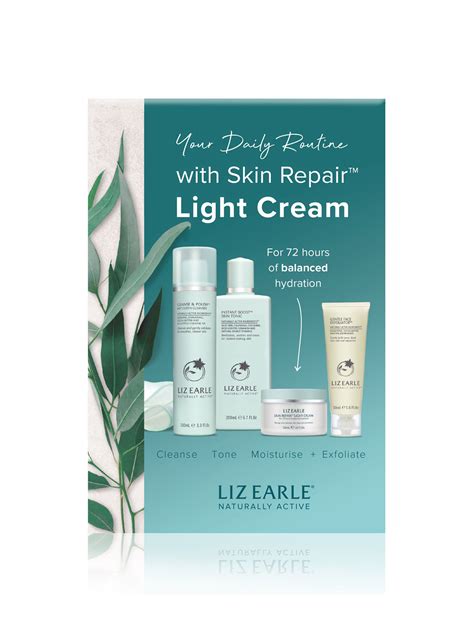 Liz Earle Your Daily Routine With Skin Repair™ Light Cream Kit Fenwick