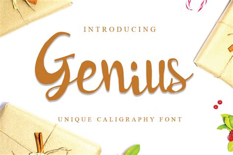 Genius Font By Inermedia Studio · Creative Fabrica
