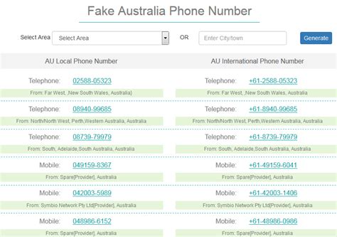 Use the coupons before they're expired for the year 2021. fake phone number, australia fake phone numbers. | Random ...