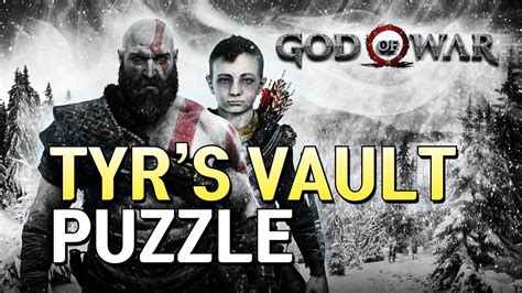 Specifically, in the find a way to the hammer's head segment. God of War: Tyr's Vault Cutscene & Moon, Midgard, Sun ...