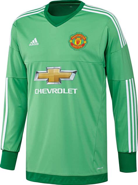 Adidas Manchester United 15 16 Goalkeeper Kits Revealed Footy Headlines