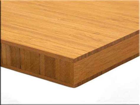 Tablero de bambu natural alistonado estrecho - VN — dbambu