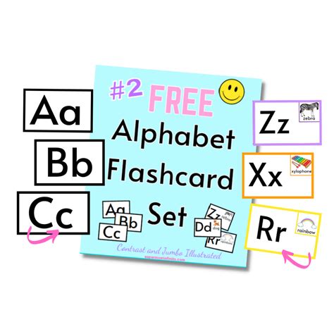 Free Alphabet Flashcards For Kids Supermominfinity