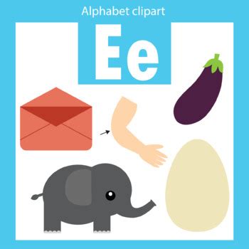 Discover (and save!) your own pins on pinterest. Alphabet clip art letter E Beginning sounds by ThinkingCaterpillars