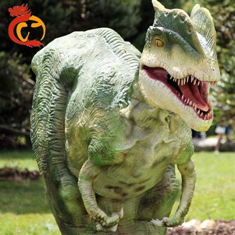 Dilophosaurus Dinosaur Costume Realistic Dinosaur Model China