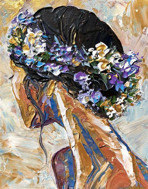 Camila 8x10 Briahnawenke Palette Knife Art Painting Art Projects