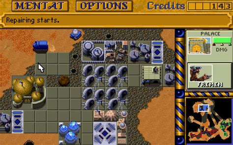 Dune Ii The Building Of A Dynasty Screenshots For Dos