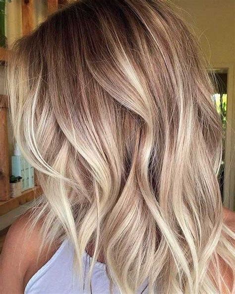 Gorgeous Balayage Hair Color Ideas Blonde Ombr Hair