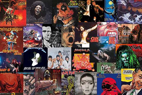 Offer the best image of yourself as an artist with our wide selection of cover art. Rock's 30 Scariest Album Covers
