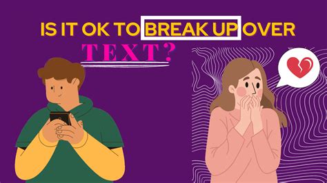 is it ok to break up over text magnet of success