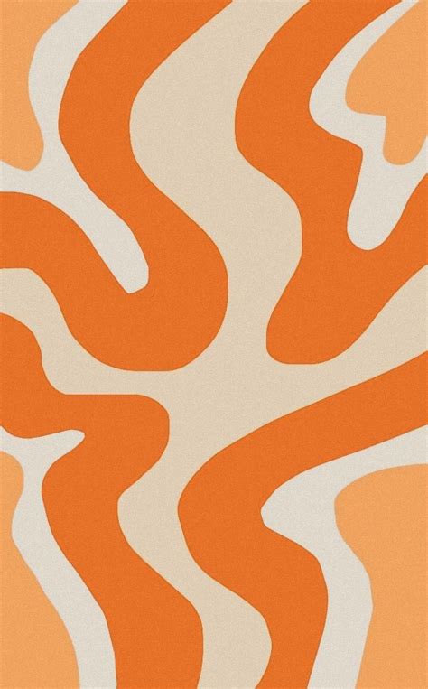 Pin by marg on Wªg Orange wallpaper Cute patterns wallpaper