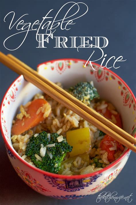 Vegetable Fried Rice Recipe The Kitchen Wife